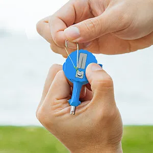 HookEze Fishing Knot Treble Hook Tying Tool | Pack of 2