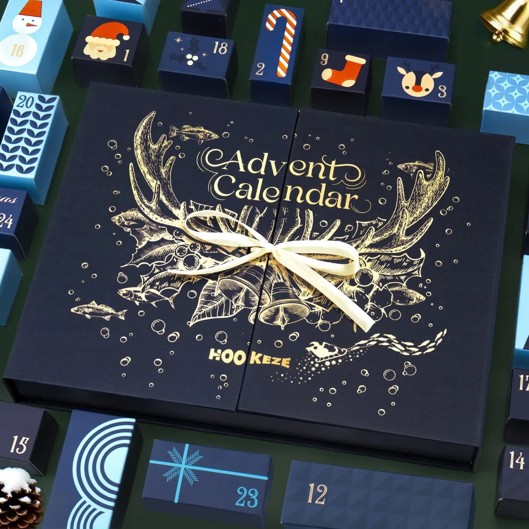 HookEze Fishing Advent Calendar Pro Kit | 24 Days of Fishing Gifts