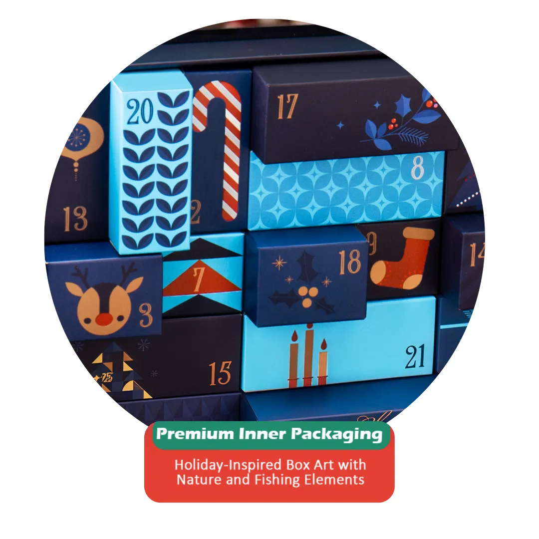 HookEze Fishing Advent Calendars | 24 Days of Fishing Gifts