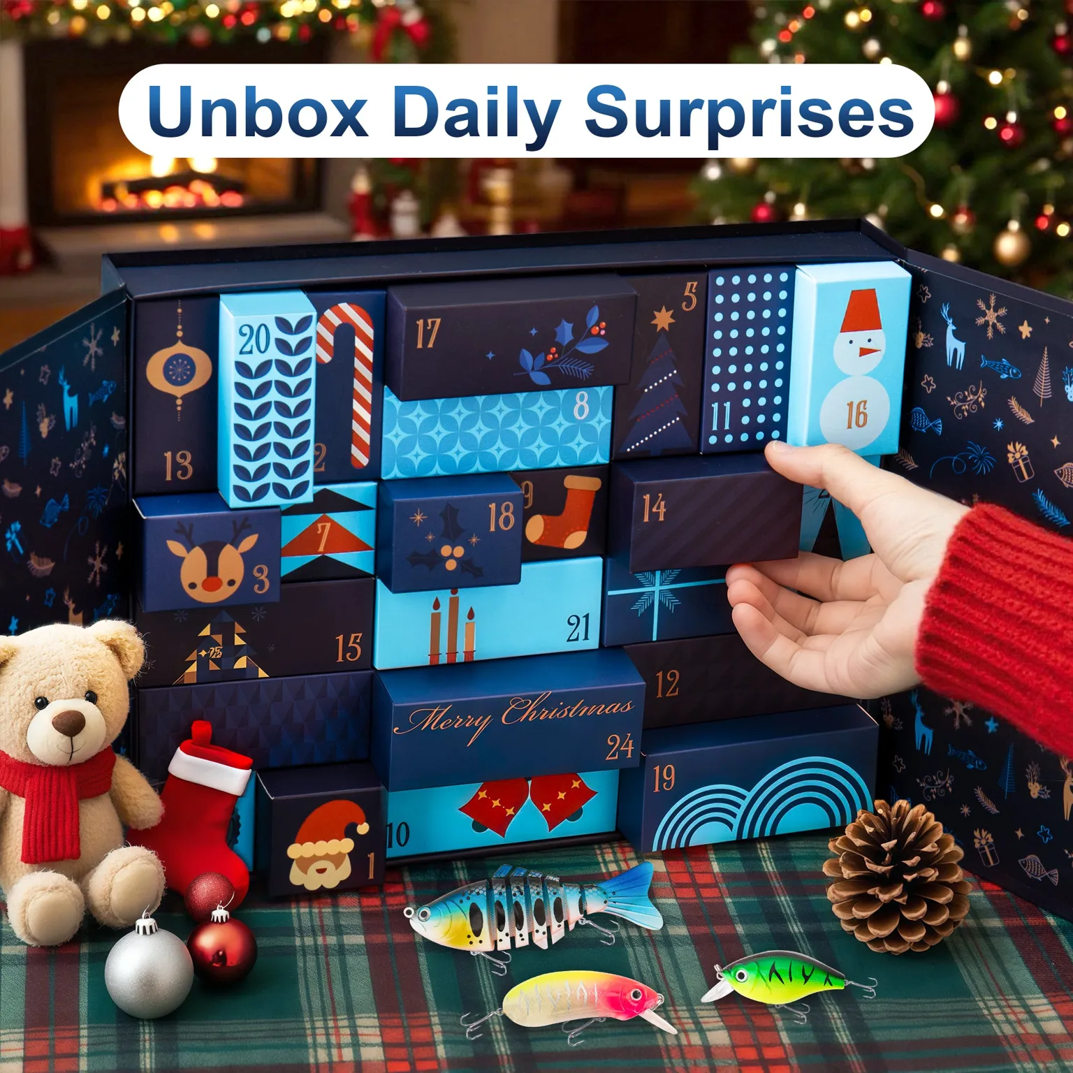 HookEze Fishing Advent Calendars | 24 Days of Fishing Gifts