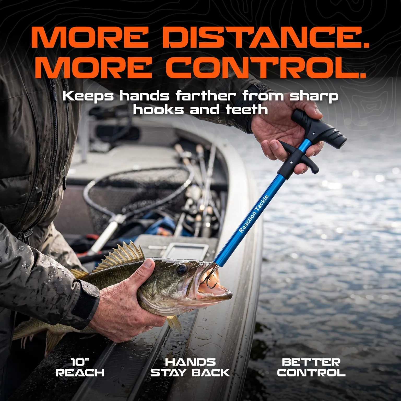 Reaction Tackle 9.5" Fishing Hook Remover Tool - New